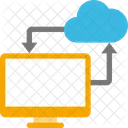 Cloud Computing Computer Icon