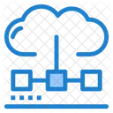 Cloud Computing Cloud Network Cloud Engine Icon