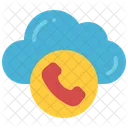 Cloud Computing Communication Network Icon