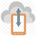 Cloud Computing Cloud Storage Cloud Uploading Icon