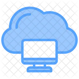 Cloud computing  Icon