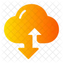 Cloud Computing Cloud Transfer Data Icon