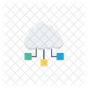 Cloud Computing Software Cloud Service Icon