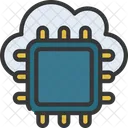 Cloud Computing Cloud Cpu Icon