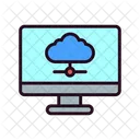Cloud Computing Cloud Network Cloud Hosting Icon