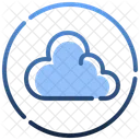 Cloud Computing Storage Data Icon