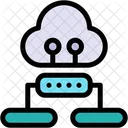 Cloud Computing Integration Air Host Icon
