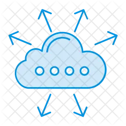 Cloud computing  Icon