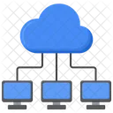 Cloud Computing Cloud Hosting Cloud Storage Icon