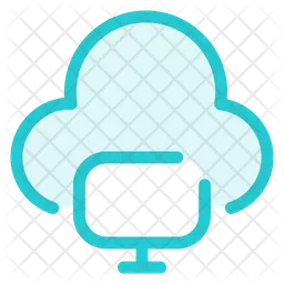 Cloud computing  Icon