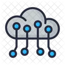 Cloud Computing Cloud Data Icon