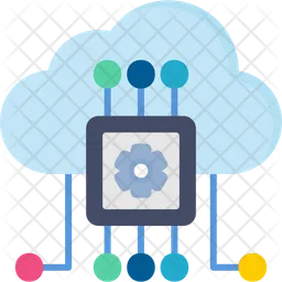 Cloud computing  Icon