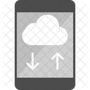 Cloud Computing Activity Cloud Icon