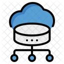 Cloud Computing Access Database Icon