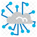 Cloud Computing Technology Database Icon