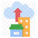 Cloud Computing Storage Database Icon