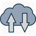 Cloud Computing Database Cloud Icon