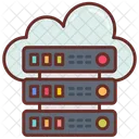 Cloud Computing Cloud Storage Server Icon