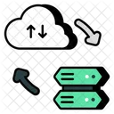 Cloud Computing Cloud Technology Cloud Server Icon