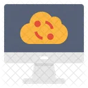 Data Cloud Computing Icon