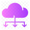 Cloud Computing Data Ui Icon