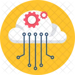 Cloud computing  Icon