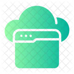 Cloud computing  Icon