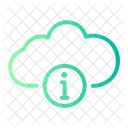Cloud Computing Info Information Icon