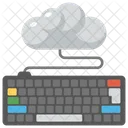 Cloud Computing Concept  Icon
