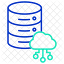 Cloud Computing Database  Icon