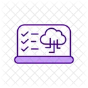 Cloud-Computing-Fähigkeit  Symbol