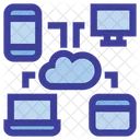 Cloud computing icon  아이콘