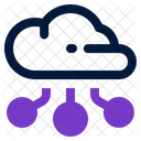 Cloud Computing Cloud Connection Icon