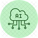 Cloud Computing Pentaglow Icon