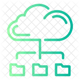 Cloud computing  Icon