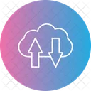 Cloud Computing Database Cloud Icon