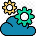 Cloud Computing Gear Cloud Icon