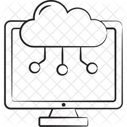 Cloud computing  Icon