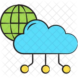 Cloud computing  Icon