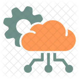 Cloud computing  Icon