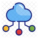 Cloud Computing Saas Software As A Service Icon