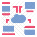 Cloud computing icon  Icon