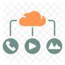 Cloud computing  Icon