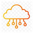 Cloud Computing Hebergement Cloud Stockage Cloud Icône