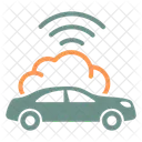 Cloud Computing Car Cloud Icon