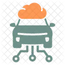Cloud Computing Car Cloud Icon