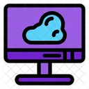 Cloud computing  Icon