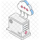 Cloud Computing Cpu Cloud Service Icon
