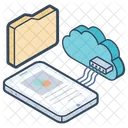 Cloud Networking Cloud Computing Cloud Technology Icon