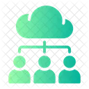 Cloud computing  Icon